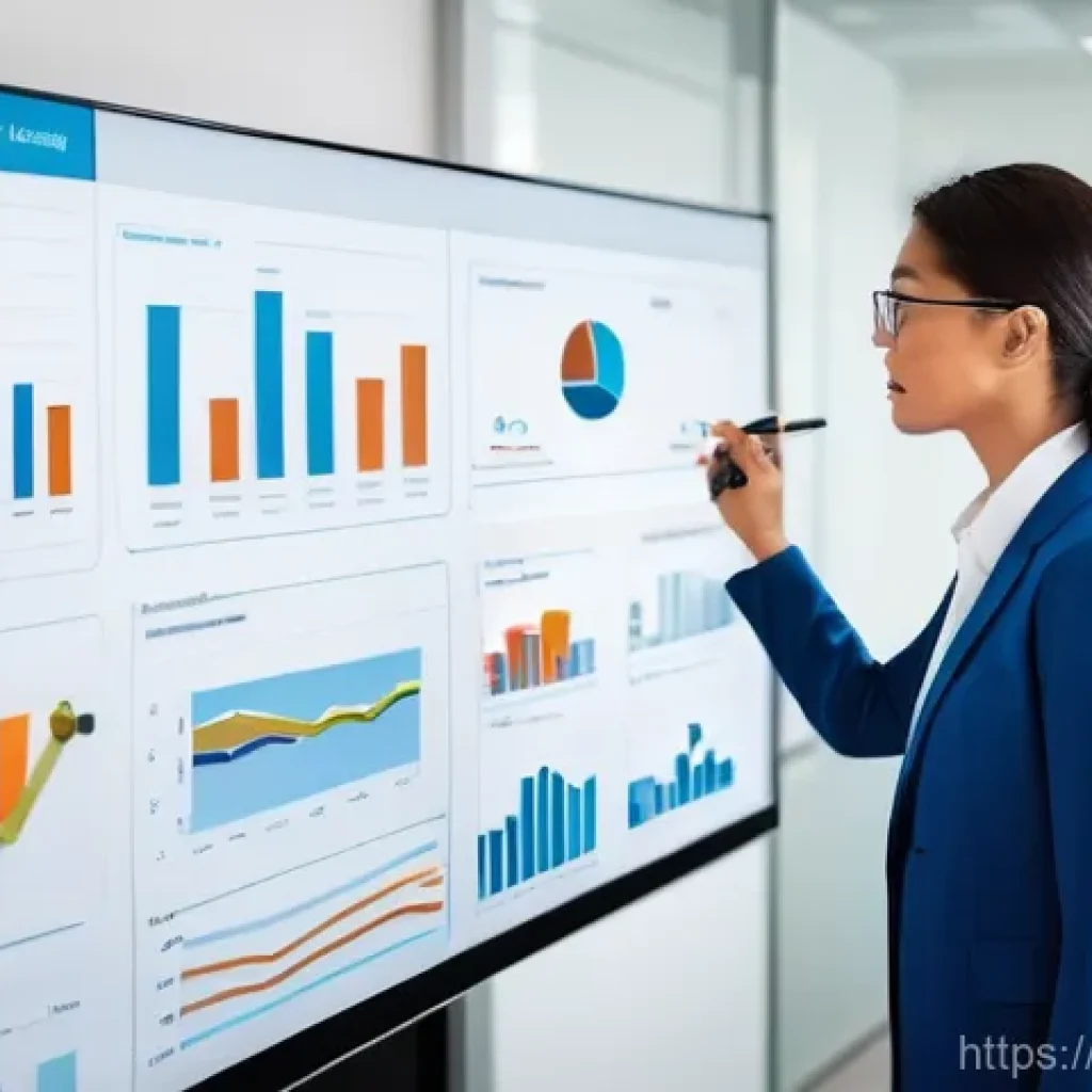 빅데이터 기술자의 데이터 분석 커리어 조언 - **Prompt 1: Data to Business Insight**
    A professional data analyst, perhaps a woman in her late ...