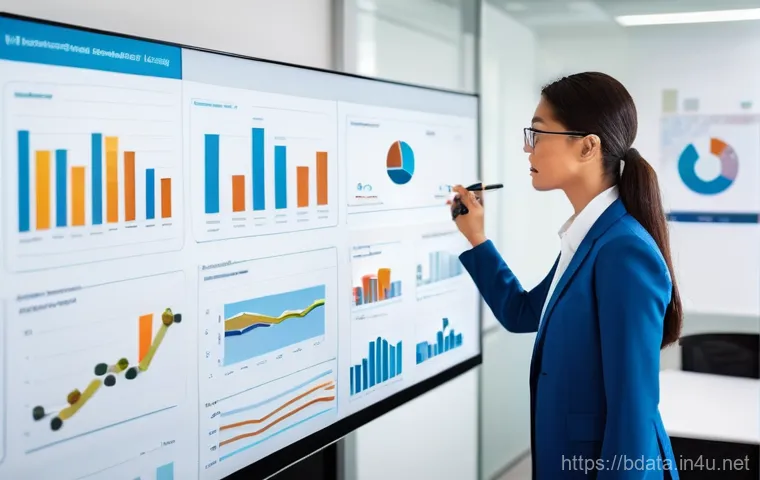 빅데이터 기술자의 데이터 분석 커리어 조언 - **Prompt 1: Data to Business Insight**
A professional data analyst, perhaps a woman in her late ...